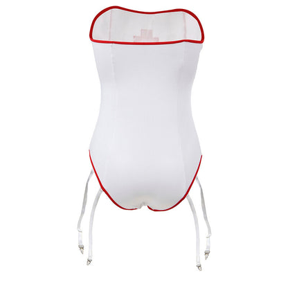 SUBBLIME - COSTUME D'INFIRMIÈRE SEXY AVEC OURS EN Peluche S/M