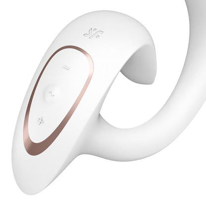 SATISFYER - VIBRATEUR G FOR GODDESS 1 LAPIN BLANC