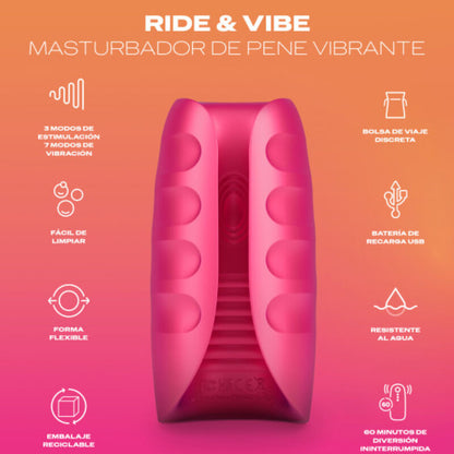 DUREX - MASTURBATEUR VIBRATEUR JOUET RIDE &amp; VIBE