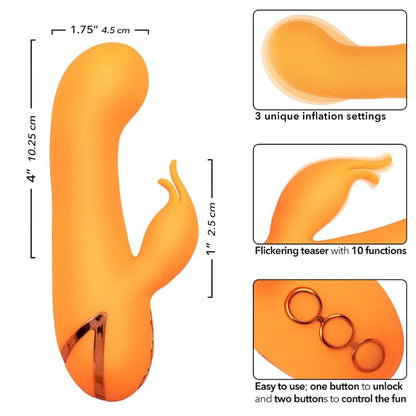 CALEXOTICS - VIBRATEUR MONTECITO MUSE LAPIN ORANGE PAR CALIFORNIA DREAMING