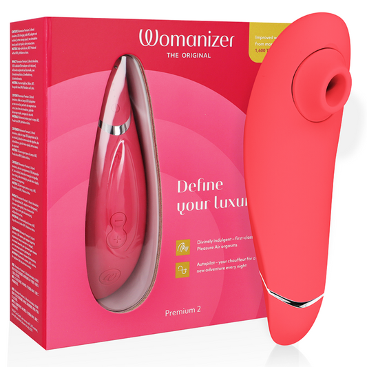 WOMANIZER - STIMULATEUR CLITORAL FRAMBOISE PREMIUM 2