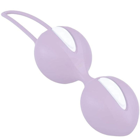 FUN FACTORY - SMARTBALLS DUO BALLES PELVIENNES BLANCHE / VIOLET PASTEL