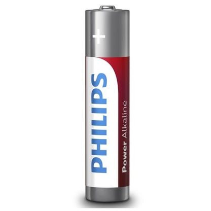 PHILIPS - PILE ALCALINE AAA LR03 POWER PAR 4