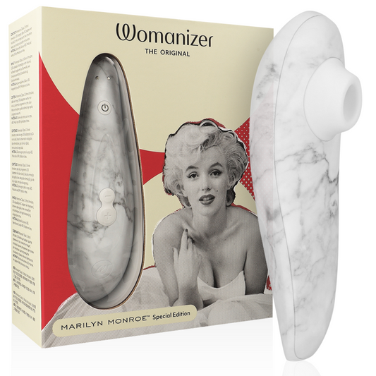 WOMANIZER - STIMULATEUR CLITORAL MARILYN MONROE CLASSIC 2 MARBRE BLANC