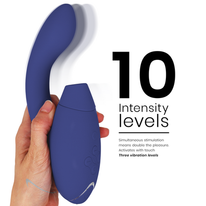 WOMANIZER - STIMULATEUR DUO 2 BLEU