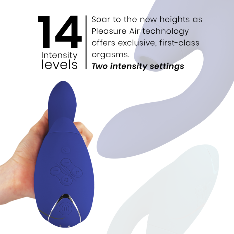 WOMANIZER - STIMULATEUR DUO 2 BLEU