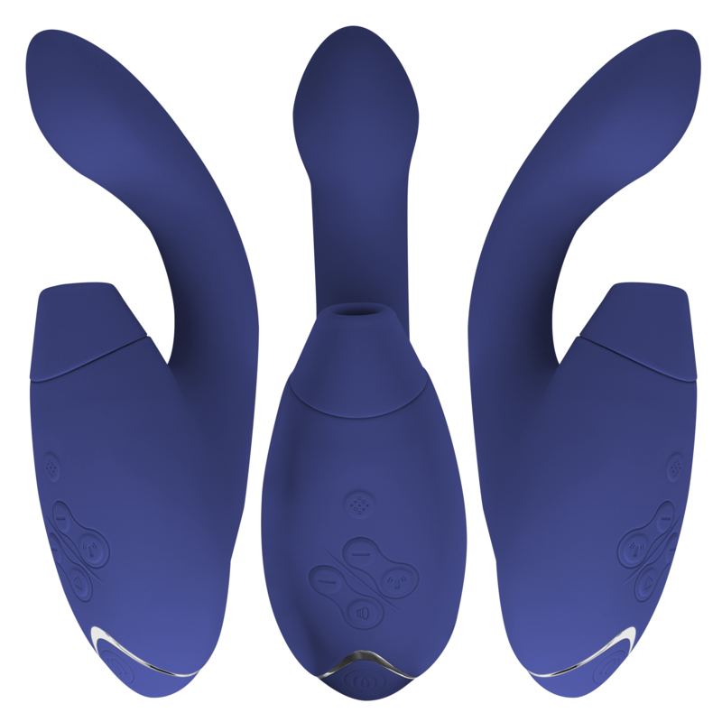 WOMANIZER - STIMULATEUR DUO 2 BLEU