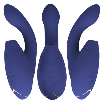 WOMANIZER - STIMULATEUR DUO 2 BLEU