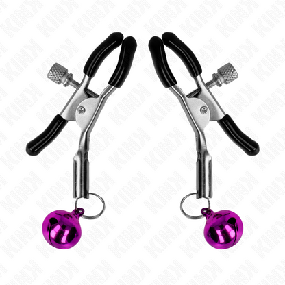 KINK - PINCE À HALLET SIMPLE VIOLET 6 CM