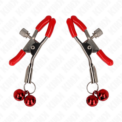 KINK - PINCE À METON DOUBLE CLOCHE ROUGE 6 CM