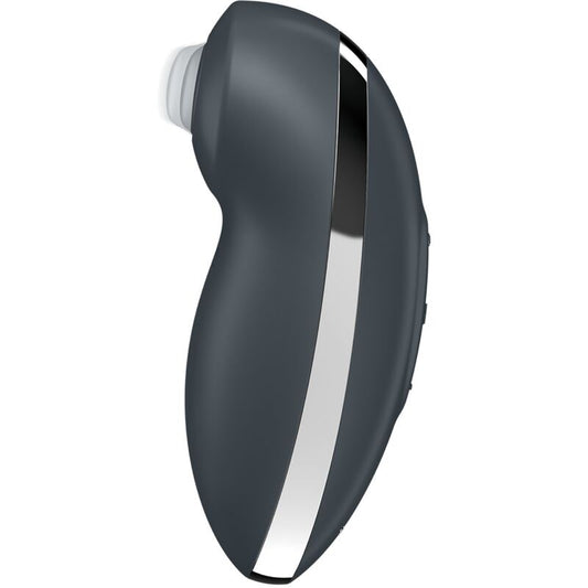 SATISFYER - TAP & CLIMAX 2 WIBRATOR I STYMULATOR SZARY