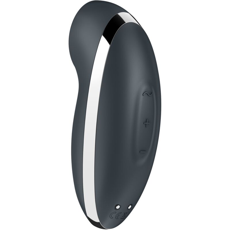 SATISFYER - TAP & CLIMAX 2 WIBRATOR I STYMULATOR SZARY