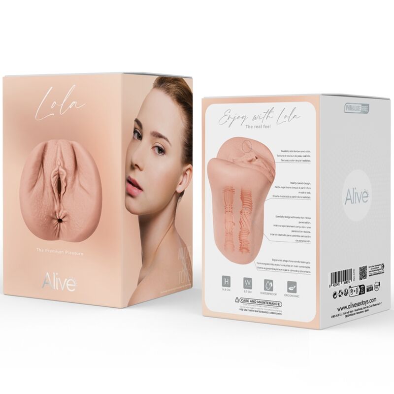 ALIVE - MASTURBATEUR MÂLE FLEX VAGINAL TAILLE M