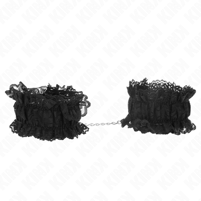 KINK - POIGNET ÉLASTIQUE EN DENTELLE NOIRE