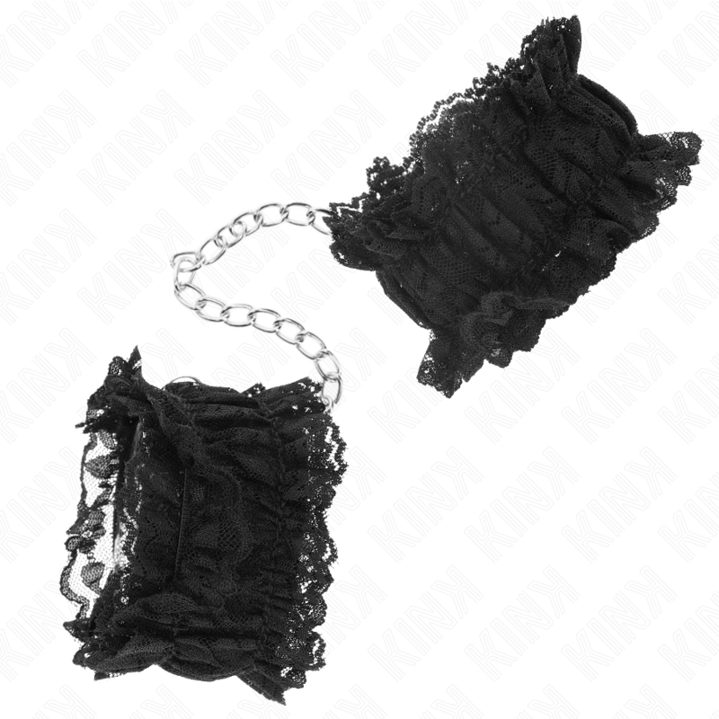 KINK - POIGNET ÉLASTIQUE EN DENTELLE NOIRE