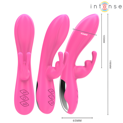 INTENSE - RANDALL VIBRADOR RABBIT 10 VIBRACIONES ROSA