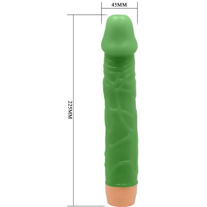 BAILE - BILL REALISTYCZNY WIBRATOR 22,5 CM ZIELONY