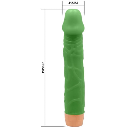 BAILE - BILL REALISTYCZNY WIBRATOR 22,5 CM ZIELONY