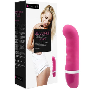 B SWISH - VIBRATEUR BDESIRED DELUXE ROSE PERLE 