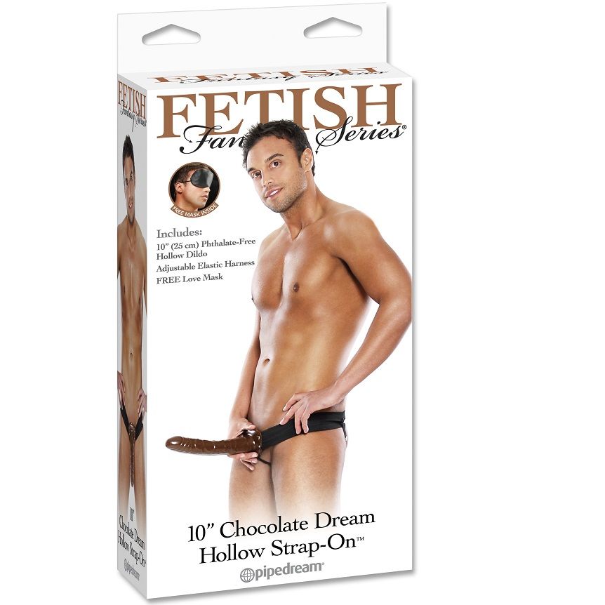 SÉRIE FETISH FANTASY - Sangle creuse CHOCOLAT DREAM