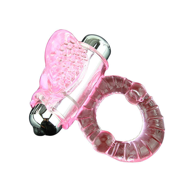 BAILE - SWEET ABS RING 10 RYTHMES ANNEAU VIBRATEUR PÉNIS ROSE