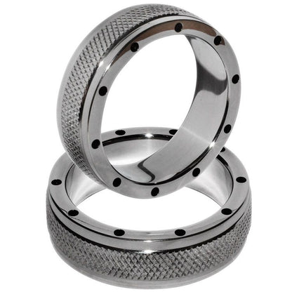 MÉTAL DUR - ANNEAU MÉTALLIQUE POUR PÉNIS ET TESTICULES 40MM