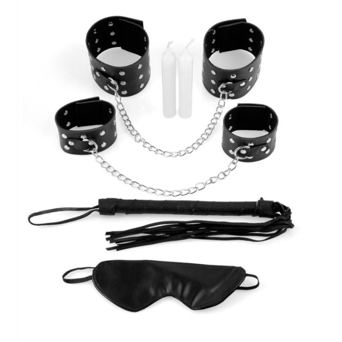 SÉRIE FETISH FANTASY - KIT DE BONDAGE DE CHAÎNES D'AMOUR