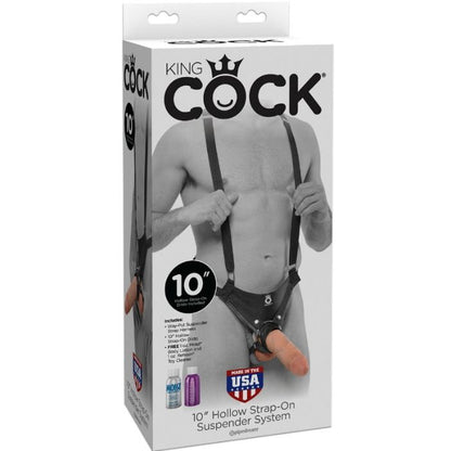 KING COCK - SANGLE DE CÂBLE 25,5 CM AVEC SUSPENSION MEAT SYSTEM