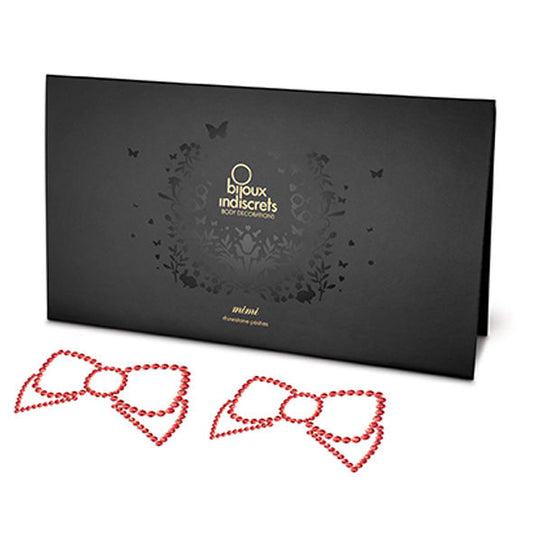 BIJOUX - CACHE-MATELIER ROUGE MIMI BOW