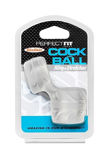 MARQUE AJUSTEMENT PARFAIT - SILASKIN COCK &amp; BALL TRANSPARENT
