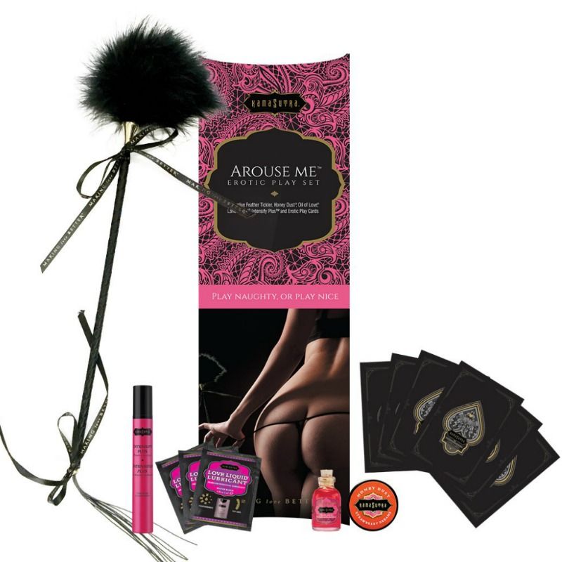 KAMASUTRA - KIT ÉROTIQUE RÉVEILLE-MOI