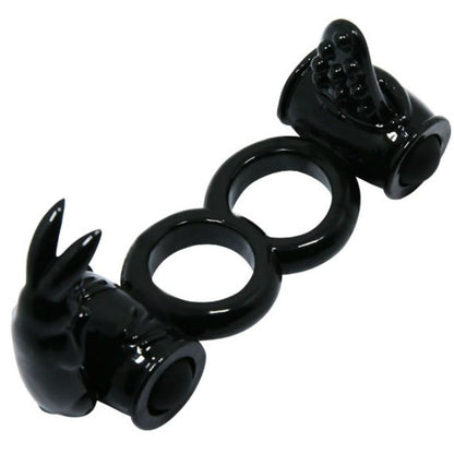 BAILE - BAGUE DOUBLE BAGUE AVEC DOUBLE LAPIN