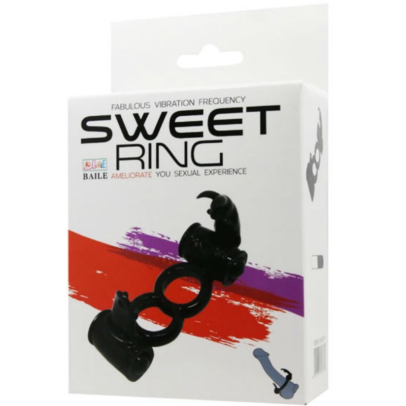 BAILE - BAGUE DOUBLE BAGUE AVEC DOUBLE LAPIN