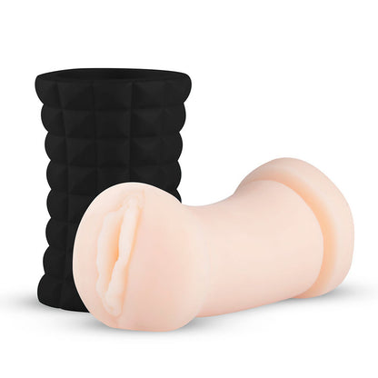 WOMANVIBE - MASTURBATEUR DOUBLE CAOUTCHOUC WOMANVIBE