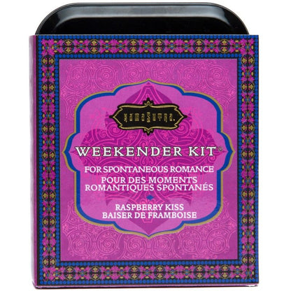 KAMASUTRA - KIT EN ÉTAIN WEEKENDER FRAMBOISE KISS FRAMBOISE