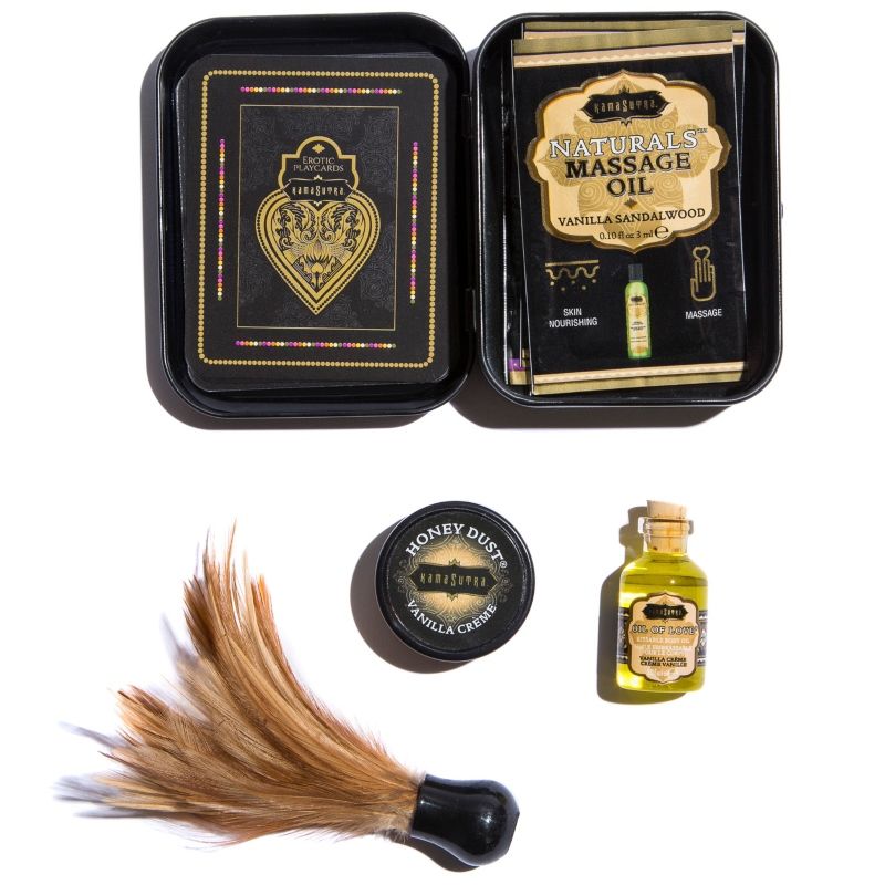 KAMASUTRA - KIT EN BOITE WEEKENDER CRÈME VANILLE