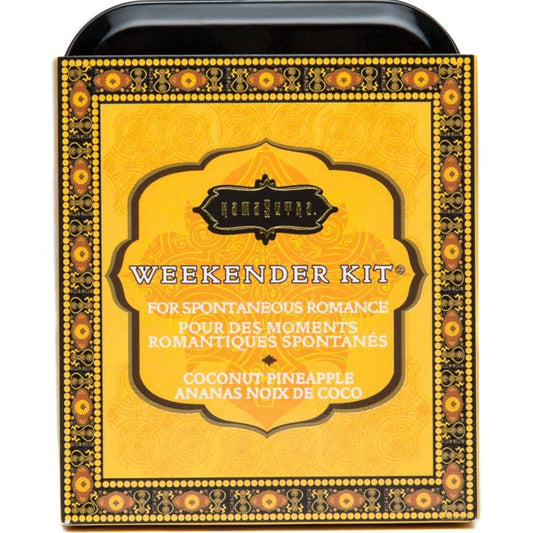 KAMASUTRA - KIT EN BOÎTE WEEK-END NOIX DE COCO ET ANANAS