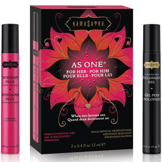 KAMASUTRA - KIT COUPLE POUR ELLE ET LUI COMME UN 12 ML