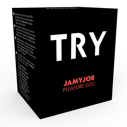 JAMYJOB - MASTURBATEUR OEUF NOIR VERSION DISCRÈTE