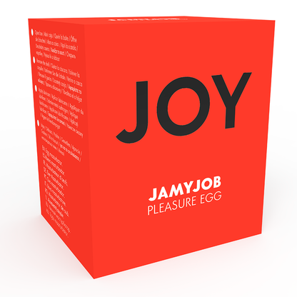 JAMYJOB - MASTURBATEUR OEUF ROUGE VERSION DISCRÈTE