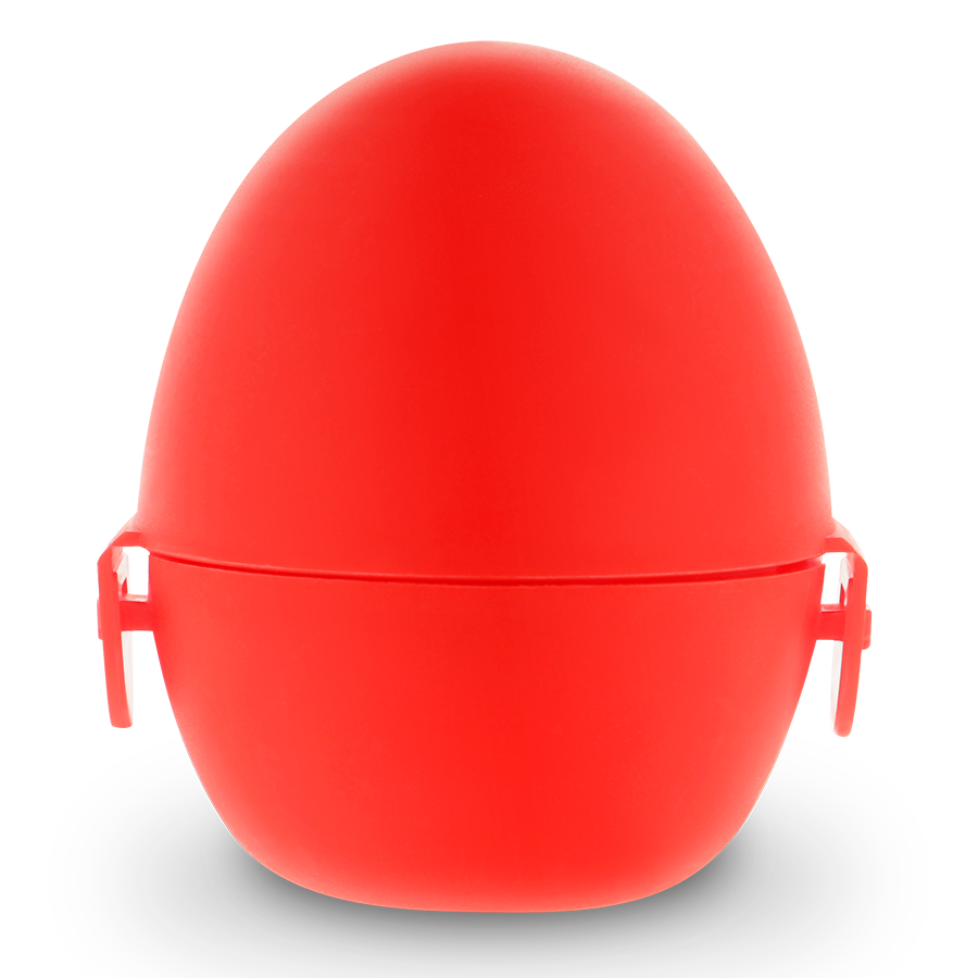 JAMYJOB - MASTURBATEUR OEUF ROUGE VERSION DISCRÈTE