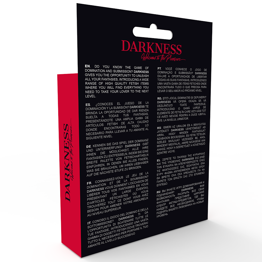 DARKNESS - CULOTTE OUVERTE UNISEXE TAILLE UNIQUE