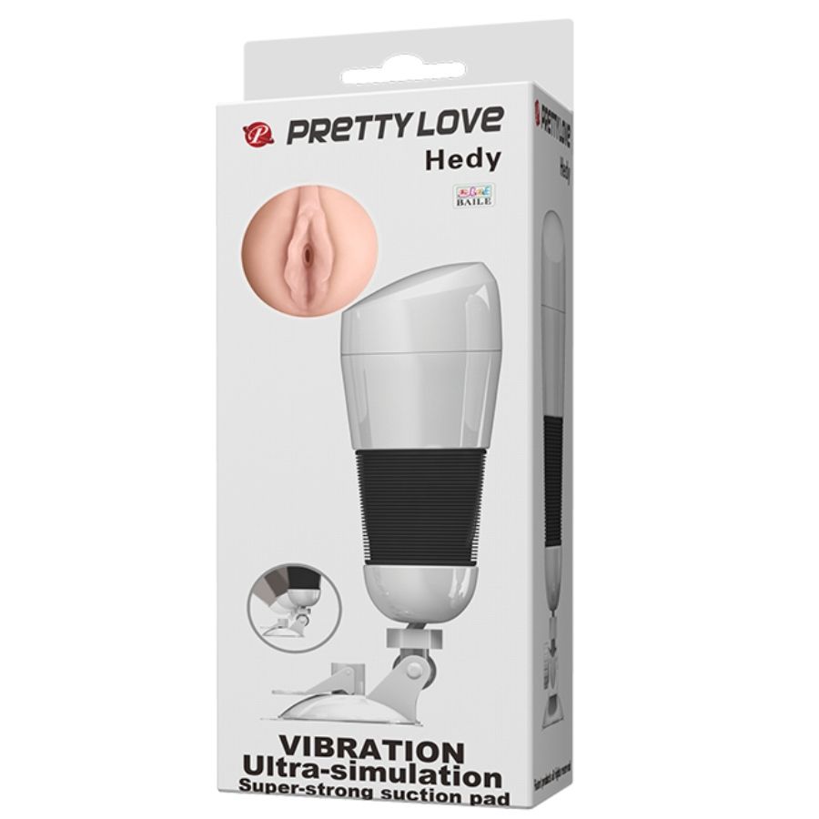PRETTY LOVE - MASTURBATEUR VAGIN HEDY AVEC VIBRATION
