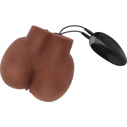 ACT - MASTURBATEUR RÉALISTE GROS CUL AVEC VIBRATEUR MARRON