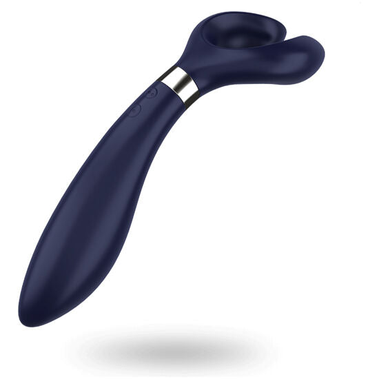 SATISFYER - VIBRATEUR MULTI ENDLESS FUN 3 BLEU