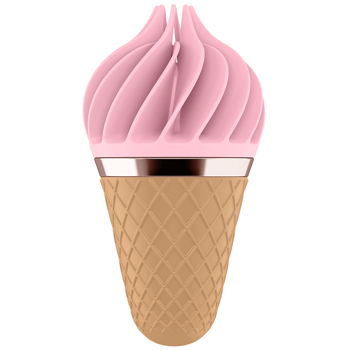 SATISFYER - SPINNATOR SWEET TREAT BRUN ET ROSE