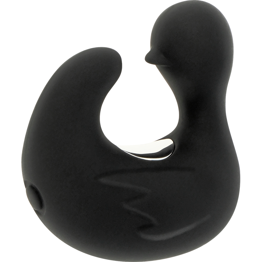 BLACK&amp;SILVER - DUCKYMANIA CÂNE STIMULANTE RECHARGEABLE EN SILICONE