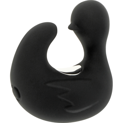 BLACK&amp;SILVER - DUCKYMANIA CÂNE STIMULANTE RECHARGEABLE EN SILICONE