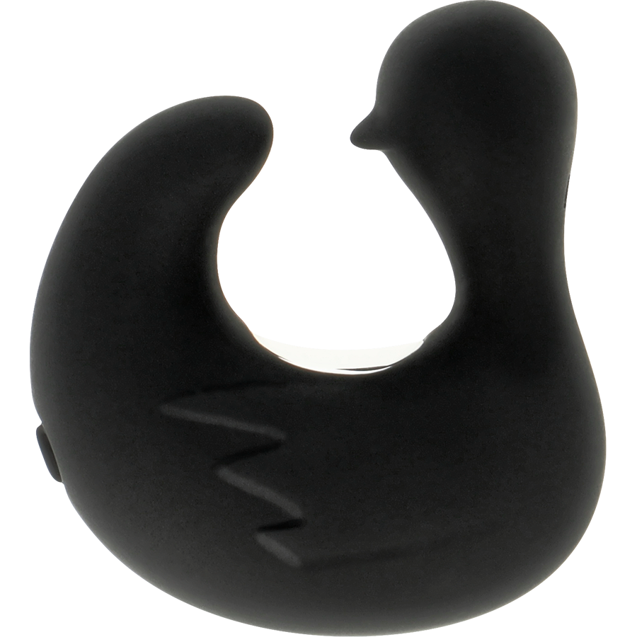 BLACK&amp;SILVER - DUCKYMANIA CÂNE STIMULANTE RECHARGEABLE EN SILICONE