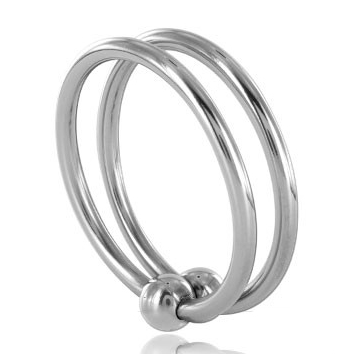 MÉTAL DUR - ANNEAU DOUBLE GLIAN 32MM